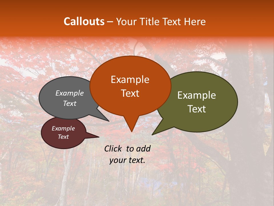 Leaf Branch Forest PowerPoint Template