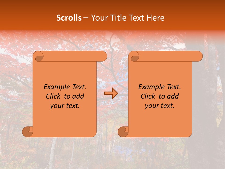 Leaf Branch Forest PowerPoint Template