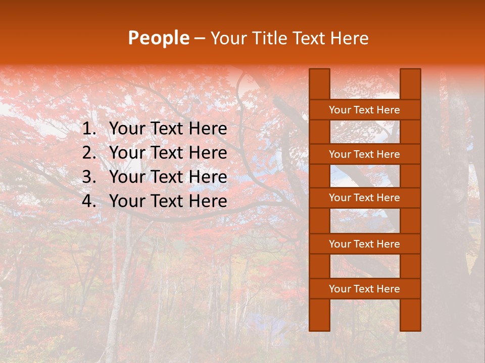 Leaf Branch Forest PowerPoint Template