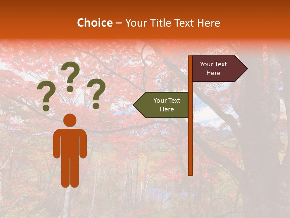 Leaf Branch Forest PowerPoint Template