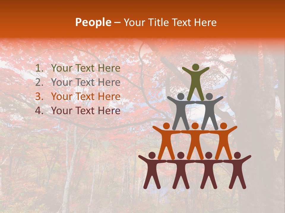 Leaf Branch Forest PowerPoint Template