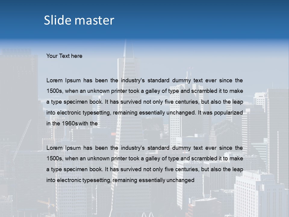 Surface Graffiti Art Background PowerPoint Template