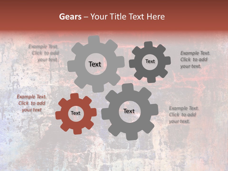 Surface Graffiti Art Background PowerPoint Template