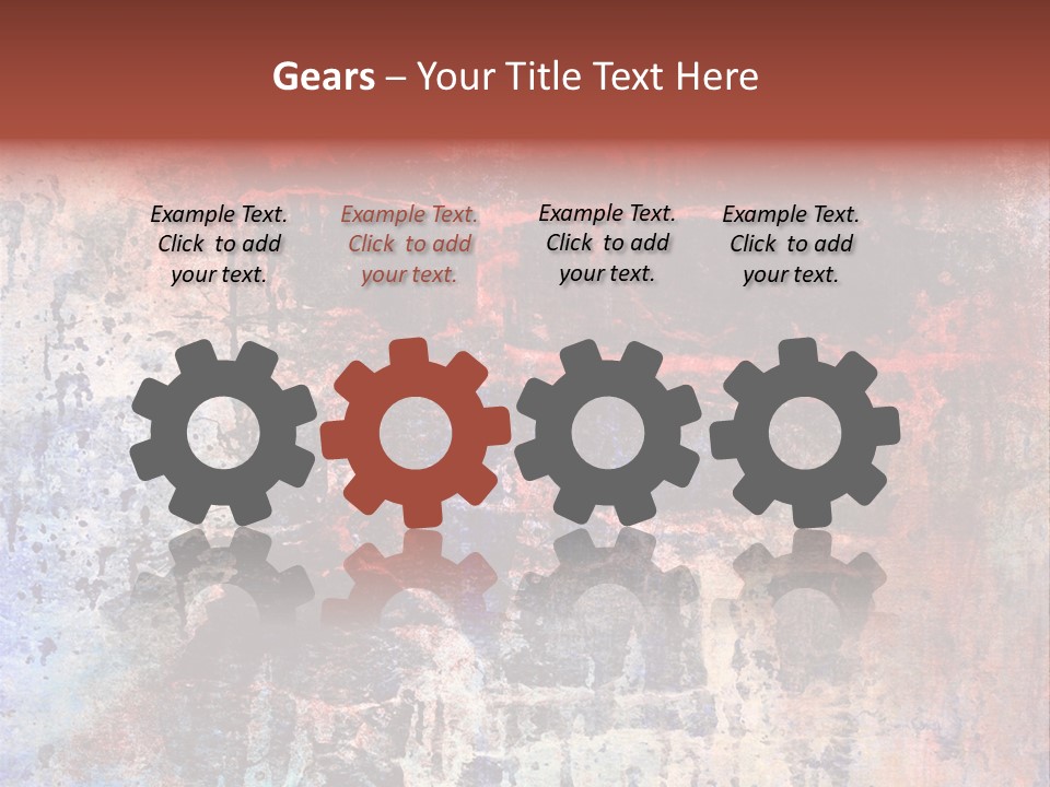 Surface Graffiti Art Background PowerPoint Template