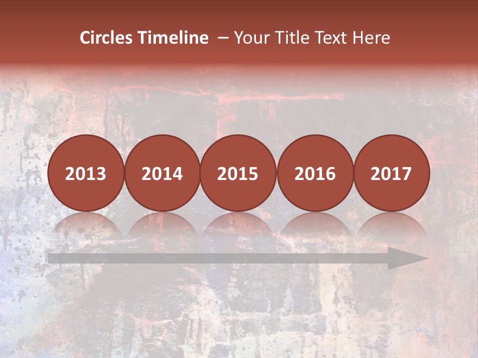 Surface Graffiti Art Background PowerPoint Template