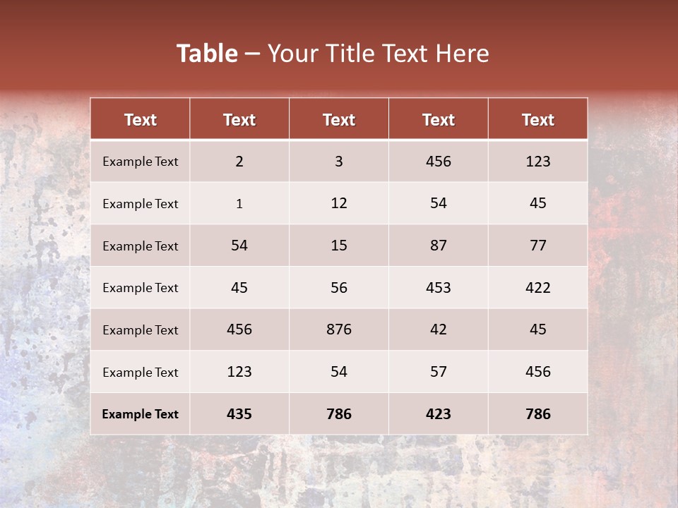 Surface Graffiti Art Background PowerPoint Template