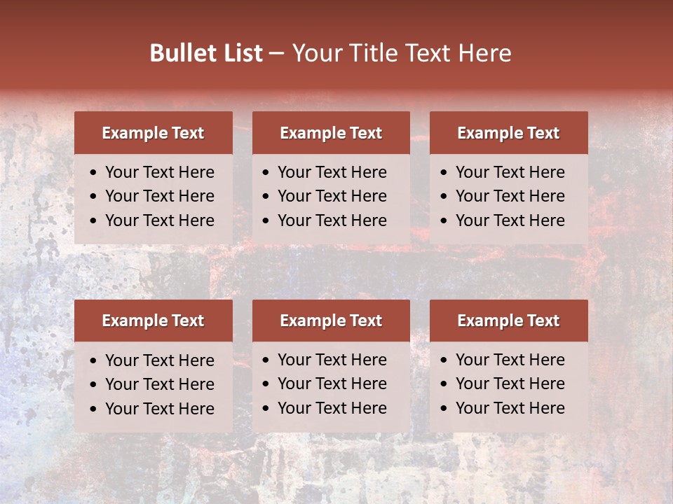 Surface Graffiti Art Background PowerPoint Template