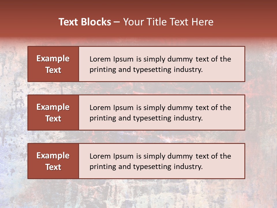 Surface Graffiti Art Background PowerPoint Template