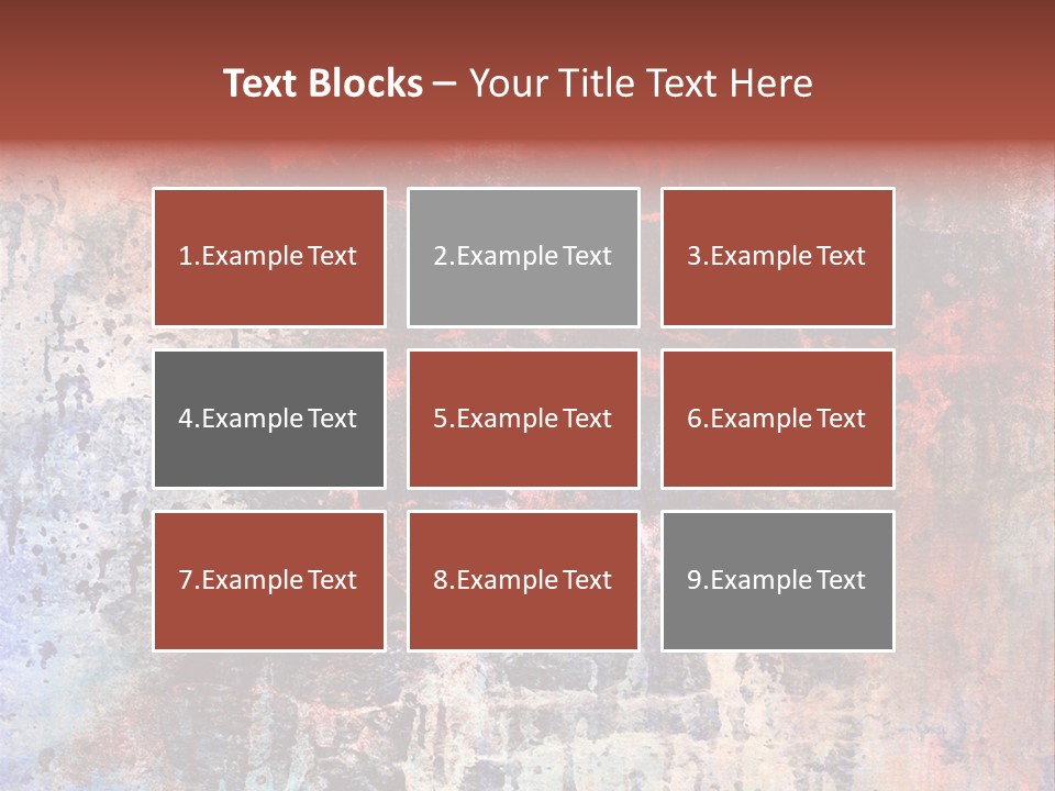 Surface Graffiti Art Background PowerPoint Template