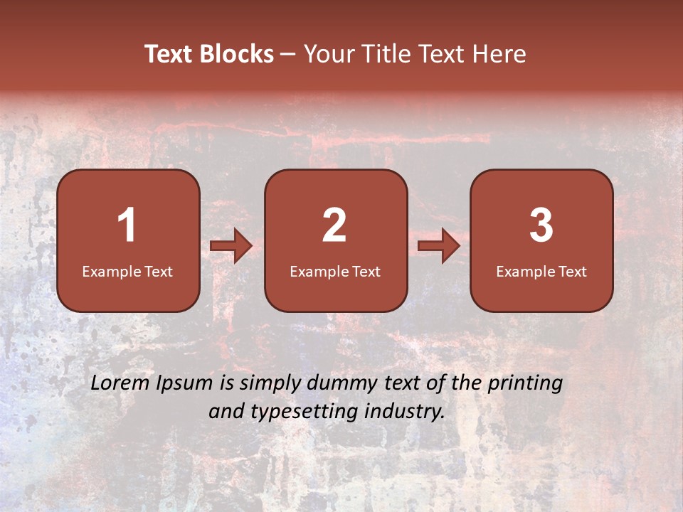 Surface Graffiti Art Background PowerPoint Template