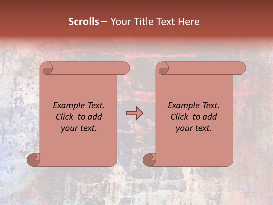 Surface Graffiti Art Background PowerPoint Template