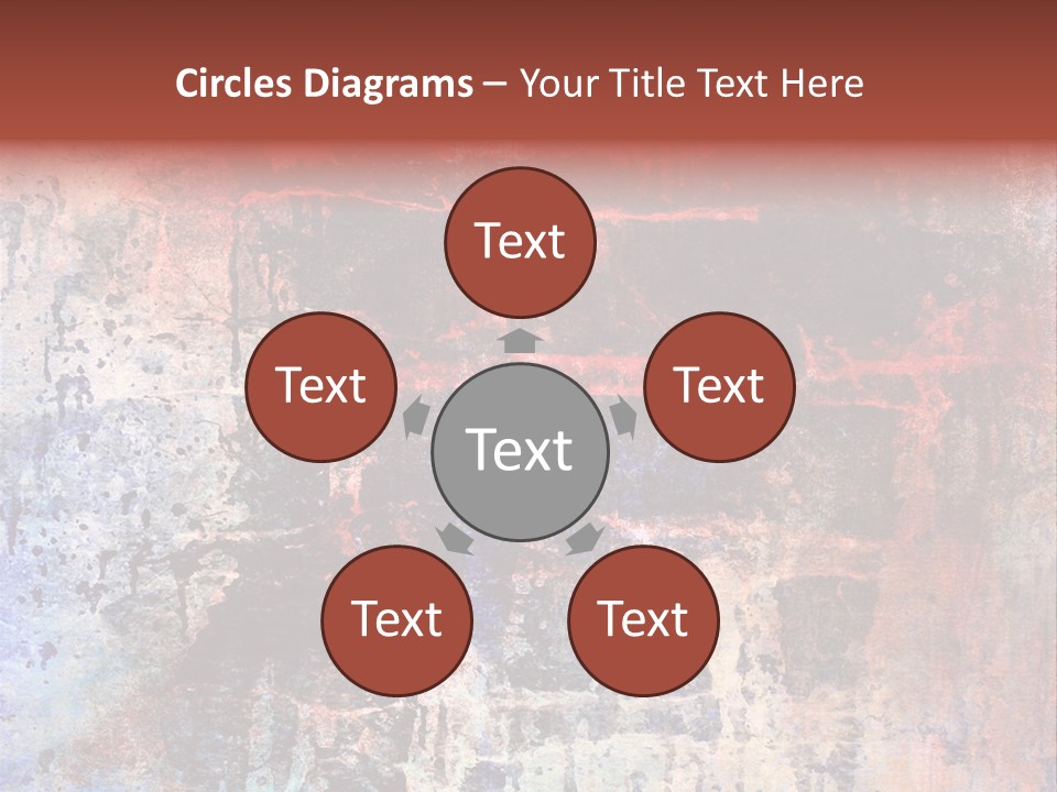 Surface Graffiti Art Background PowerPoint Template