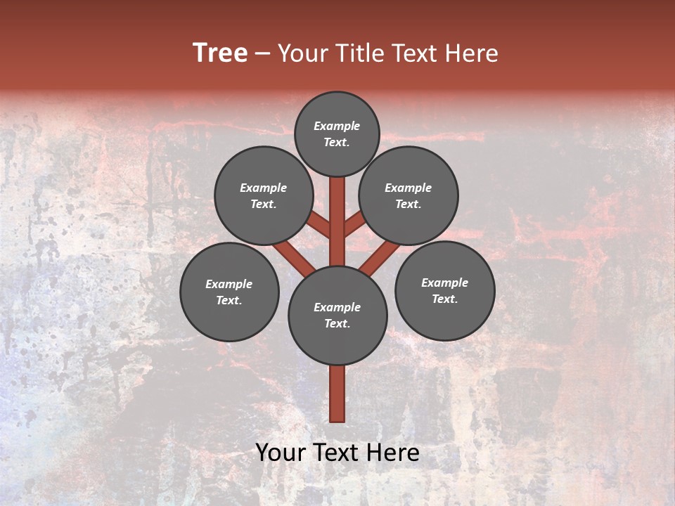 Surface Graffiti Art Background PowerPoint Template