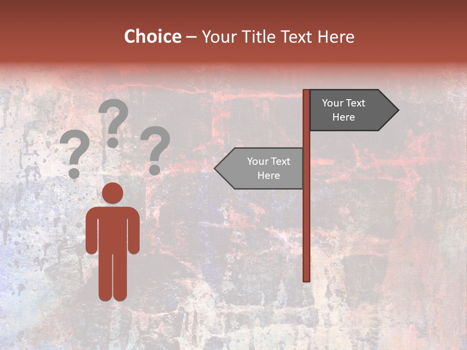 Surface Graffiti Art Background PowerPoint Template