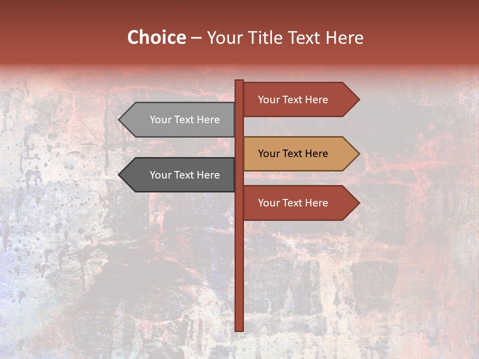 Surface Graffiti Art Background PowerPoint Template