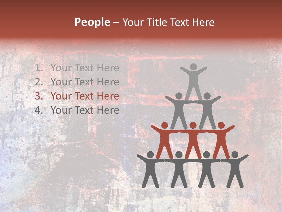 Surface Graffiti Art Background PowerPoint Template