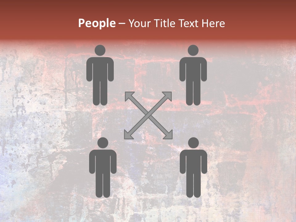 Surface Graffiti Art Background PowerPoint Template