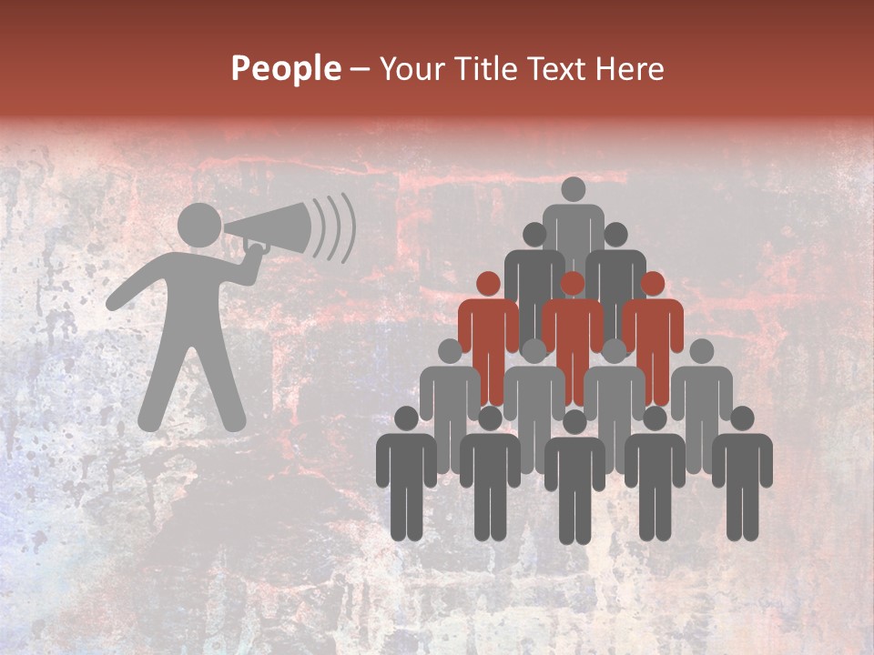 Surface Graffiti Art Background PowerPoint Template