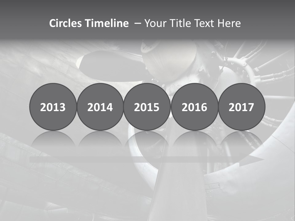 Sepia Military Aircraft Aged PowerPoint Template