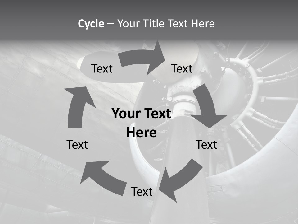 Sepia Military Aircraft Aged PowerPoint Template