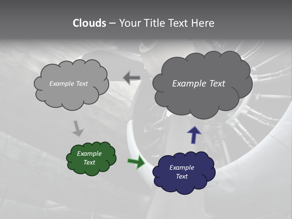 Sepia Military Aircraft Aged PowerPoint Template