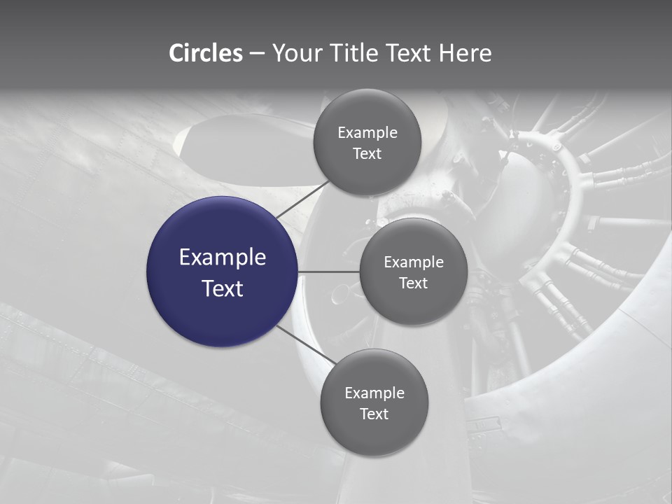 Sepia Military Aircraft Aged PowerPoint Template