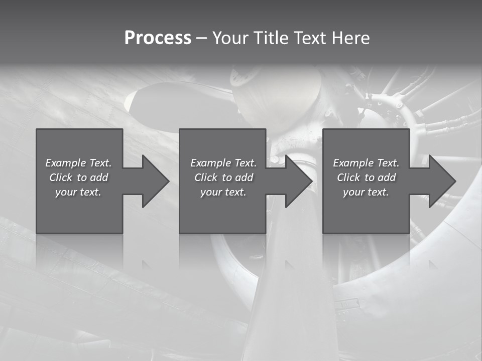 Sepia Military Aircraft Aged PowerPoint Template