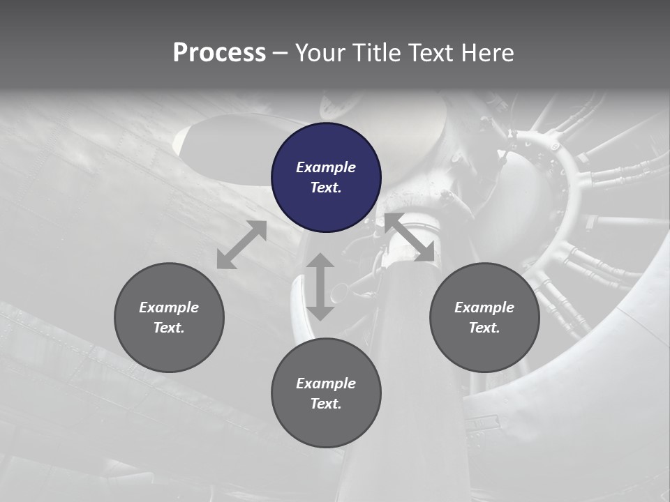 Sepia Military Aircraft Aged PowerPoint Template