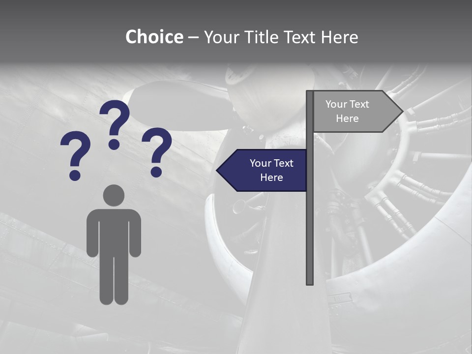 Sepia Military Aircraft Aged PowerPoint Template