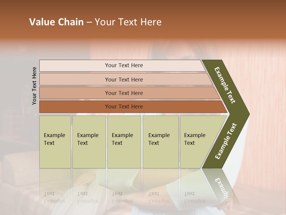 A Woman With Her Arms Crossed Standing In Front Of A Woman Sitting On A Couch PowerPoint Template