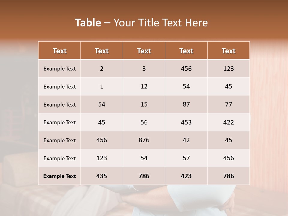 A Woman With Her Arms Crossed Standing In Front Of A Woman Sitting On A Couch PowerPoint Template