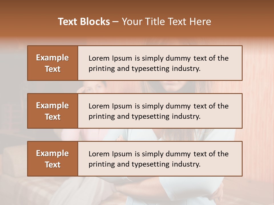 A Woman With Her Arms Crossed Standing In Front Of A Woman Sitting On A Couch PowerPoint Template
