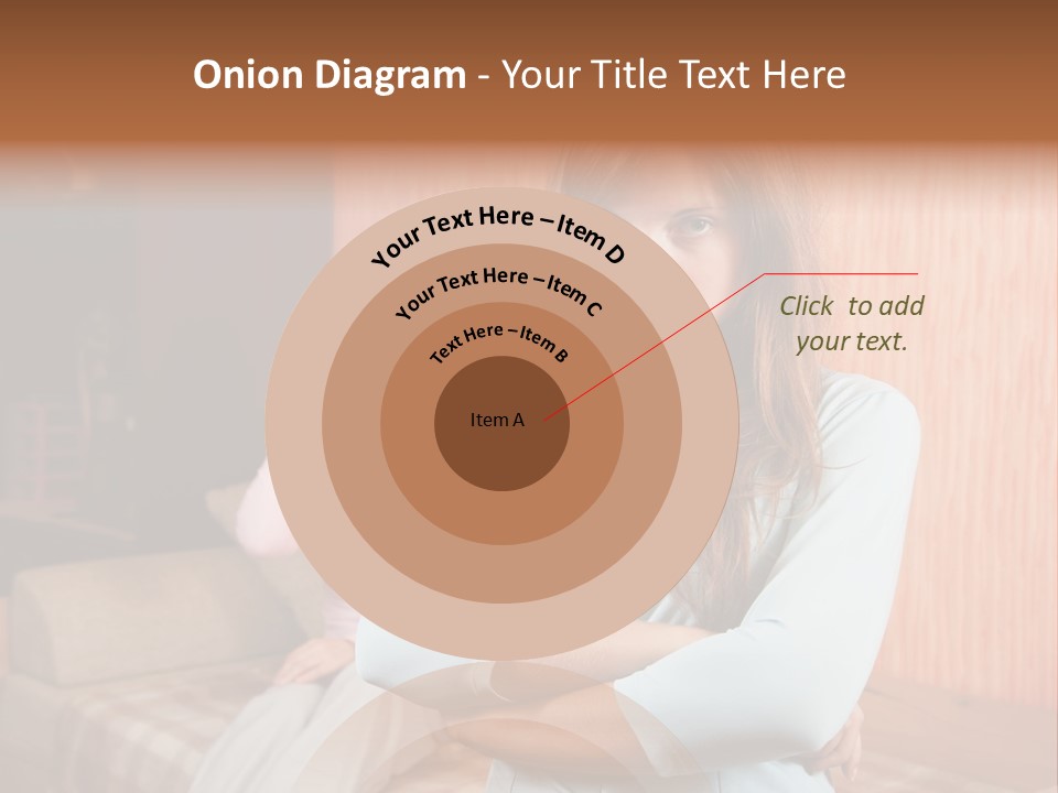 A Woman With Her Arms Crossed Standing In Front Of A Woman Sitting On A Couch PowerPoint Template