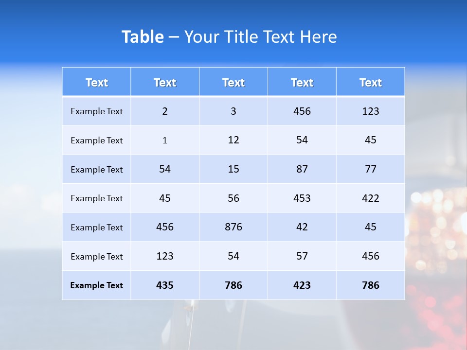 Growth Outdoor Urban PowerPoint Template