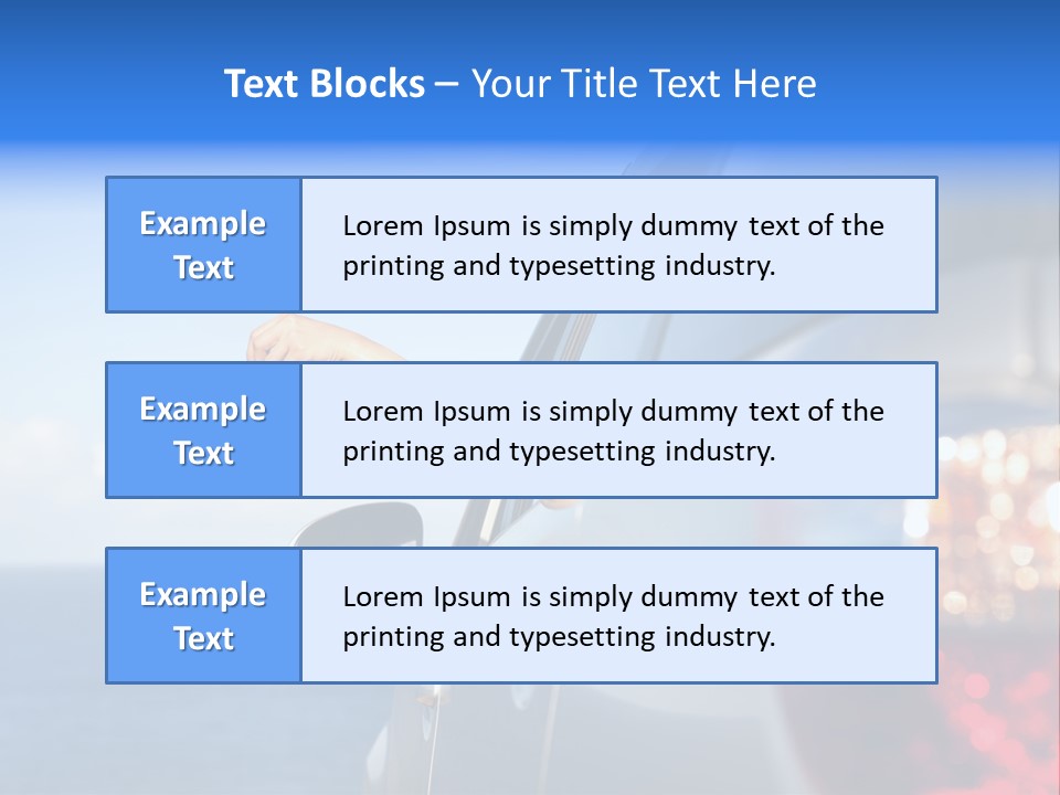Growth Outdoor Urban PowerPoint Template