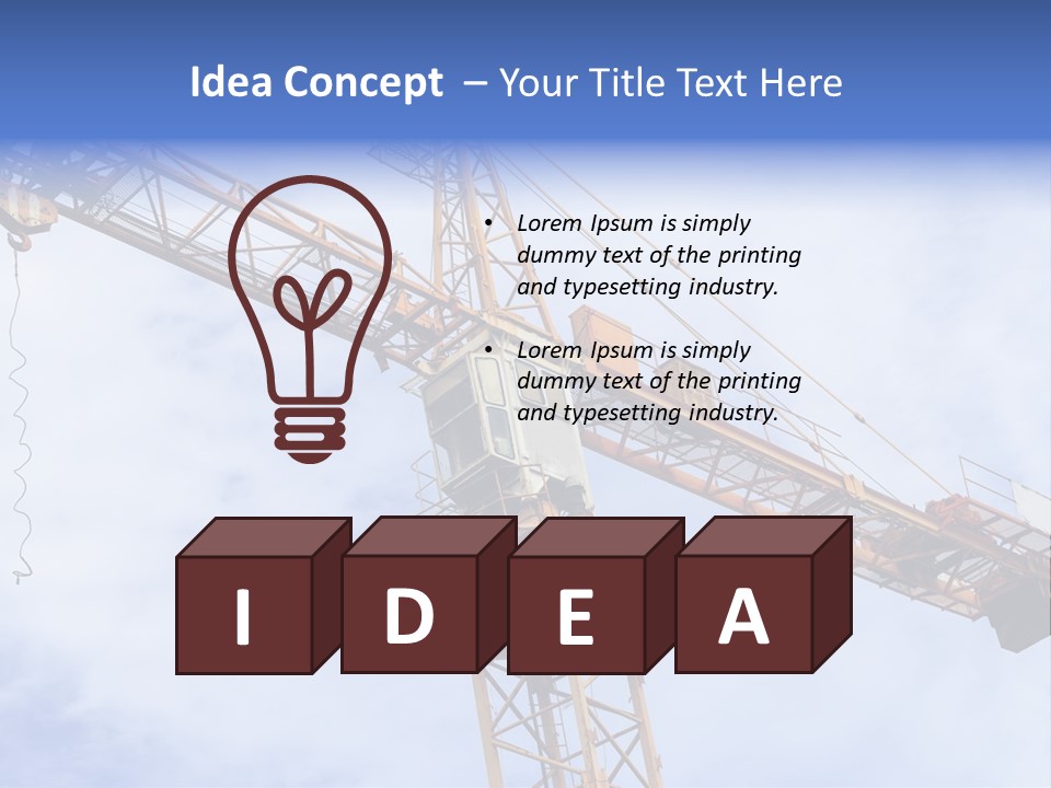 Growth Outdoor Urban PowerPoint Template