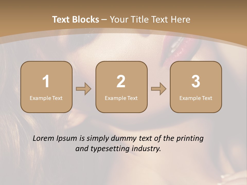 Ethnicity Couture Beautiful PowerPoint Template