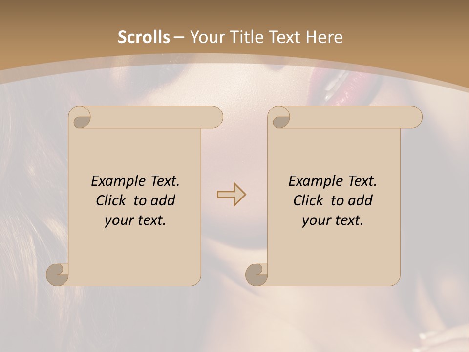 Ethnicity Couture Beautiful PowerPoint Template