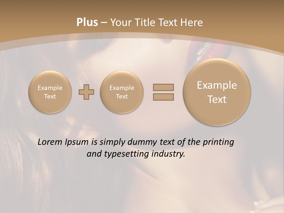 Ethnicity Couture Beautiful PowerPoint Template