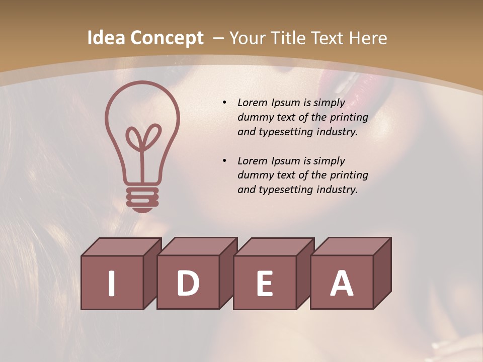 Ethnicity Couture Beautiful PowerPoint Template