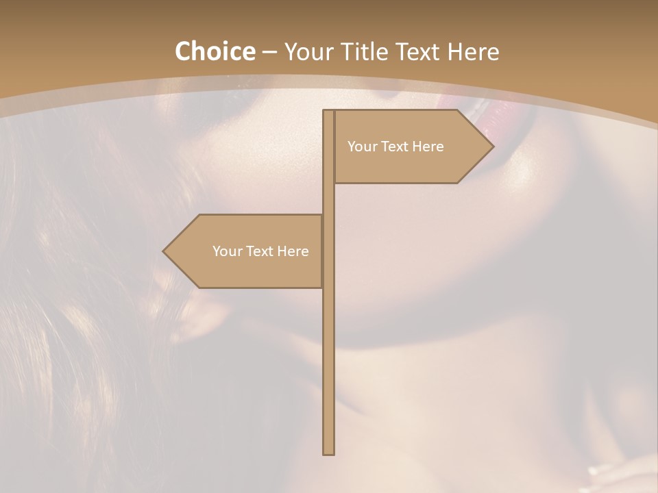 Ethnicity Couture Beautiful PowerPoint Template