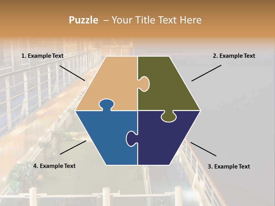 Summer Ship Ocean PowerPoint Template