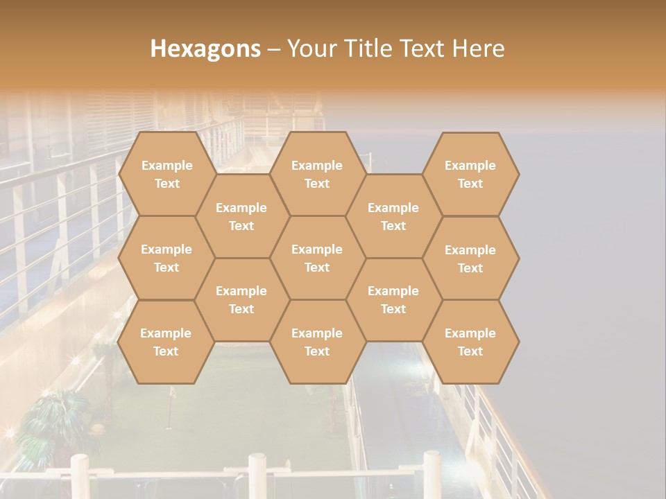 Summer Ship Ocean PowerPoint Template