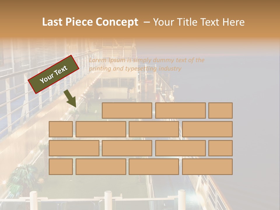 Summer Ship Ocean PowerPoint Template