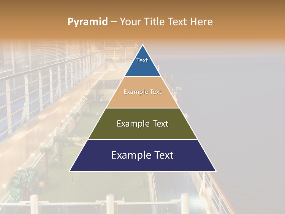 Summer Ship Ocean PowerPoint Template