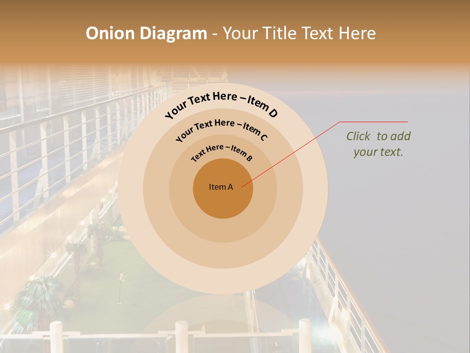 Summer Ship Ocean PowerPoint Template