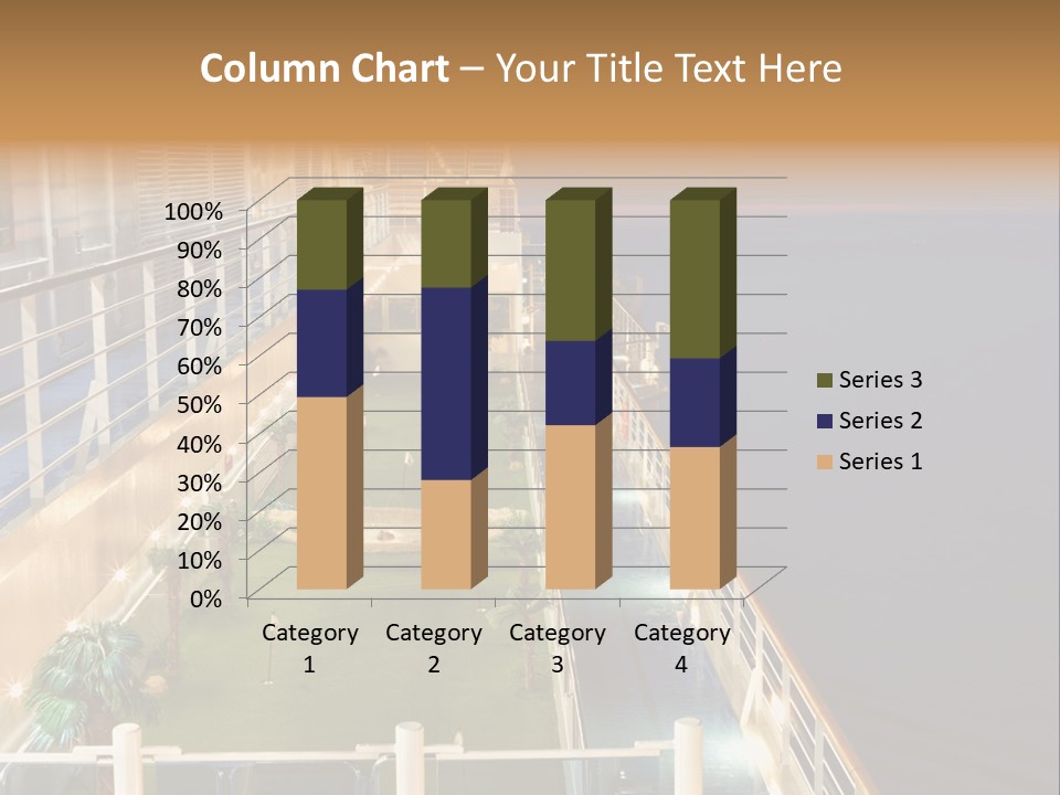 Summer Ship Ocean PowerPoint Template