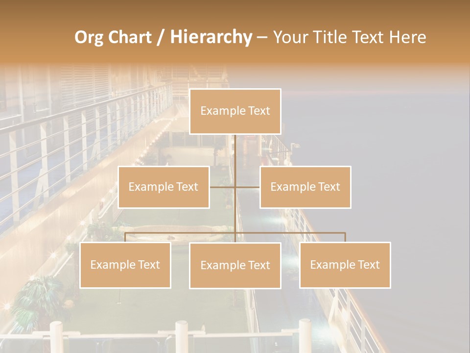 Summer Ship Ocean PowerPoint Template