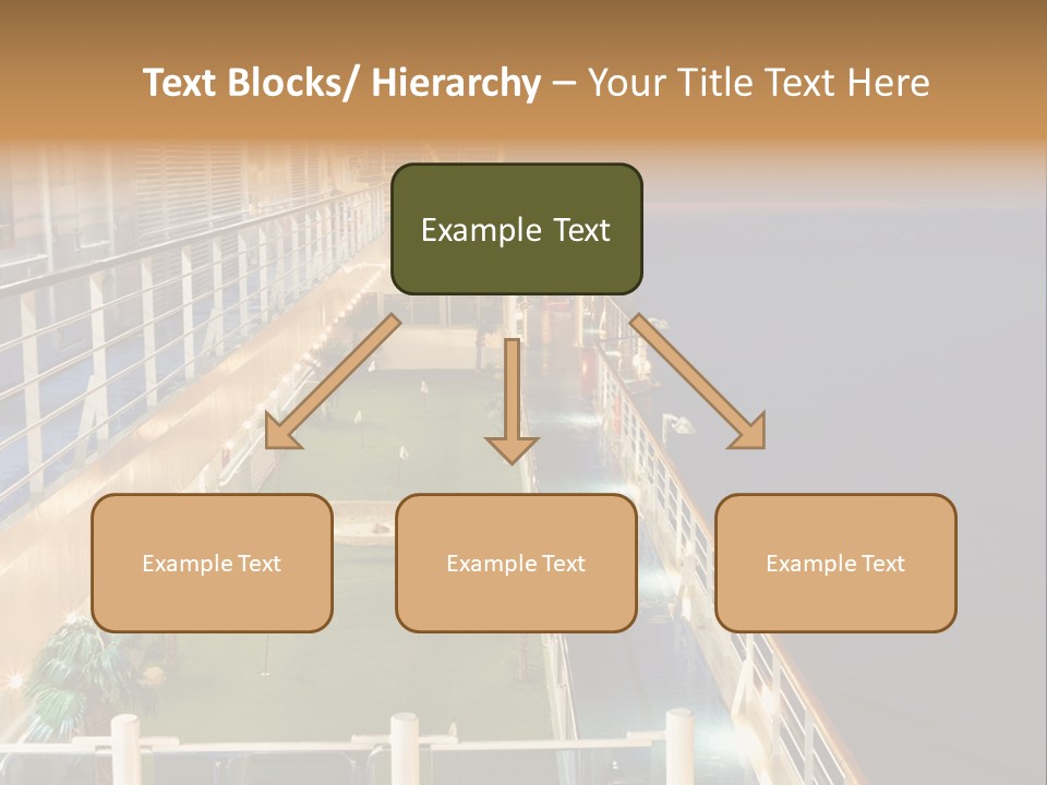 Summer Ship Ocean PowerPoint Template