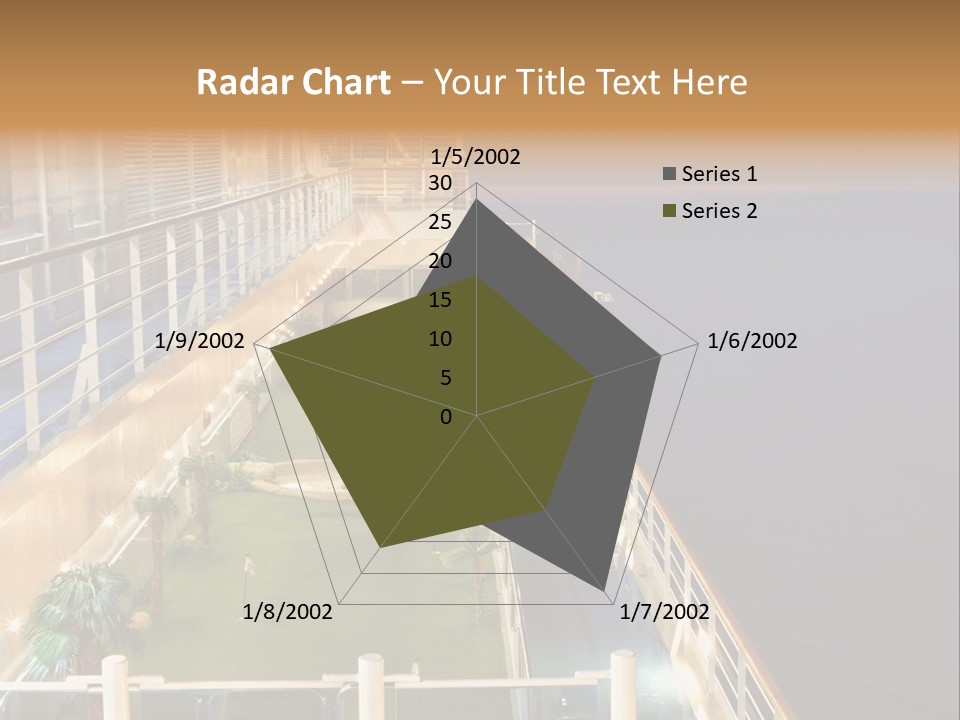 Summer Ship Ocean PowerPoint Template